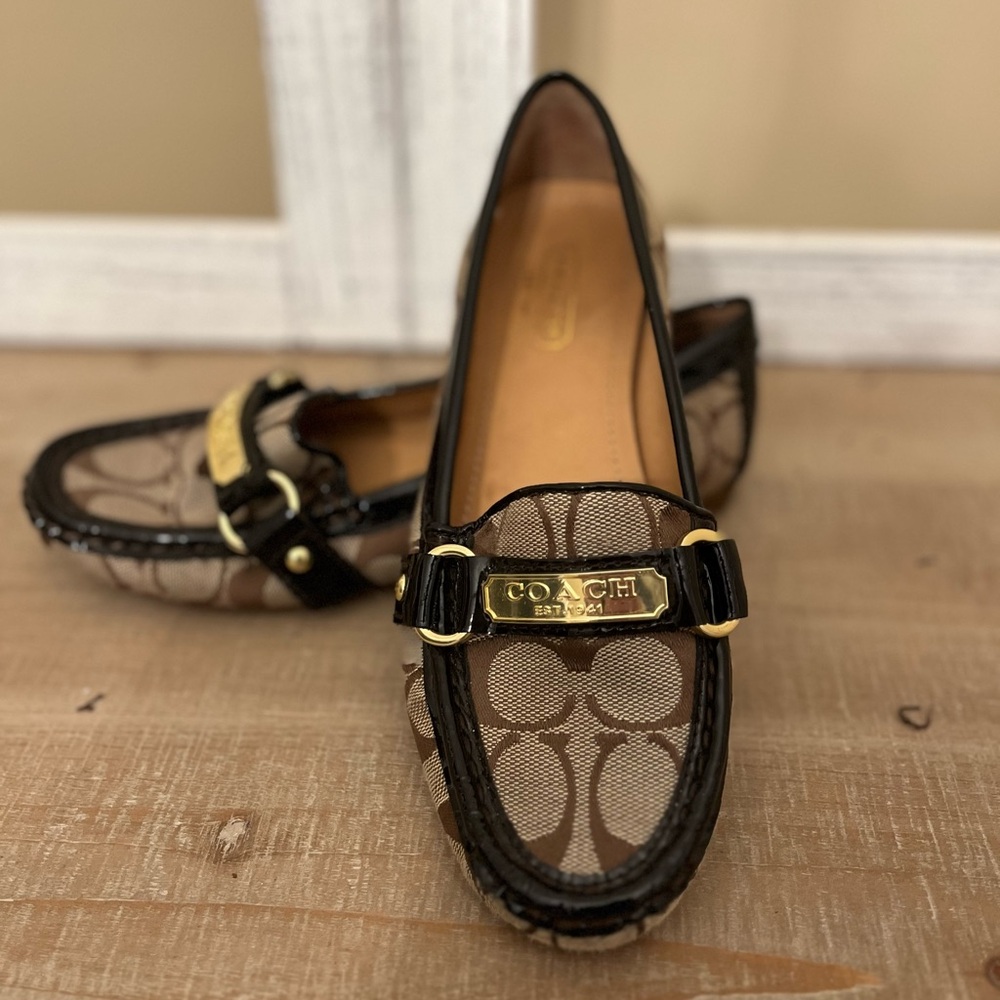 COACH Felisha slip on loafers